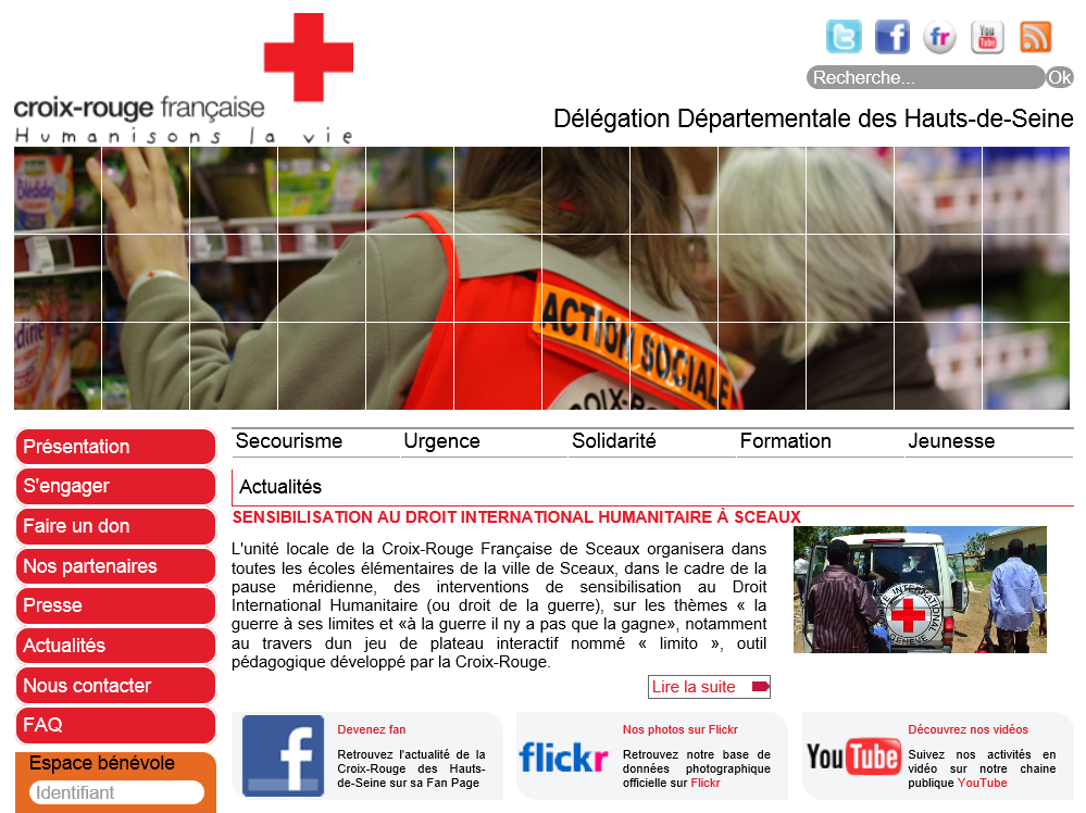 Site Délégation Départementale des Hauts-de-Seine